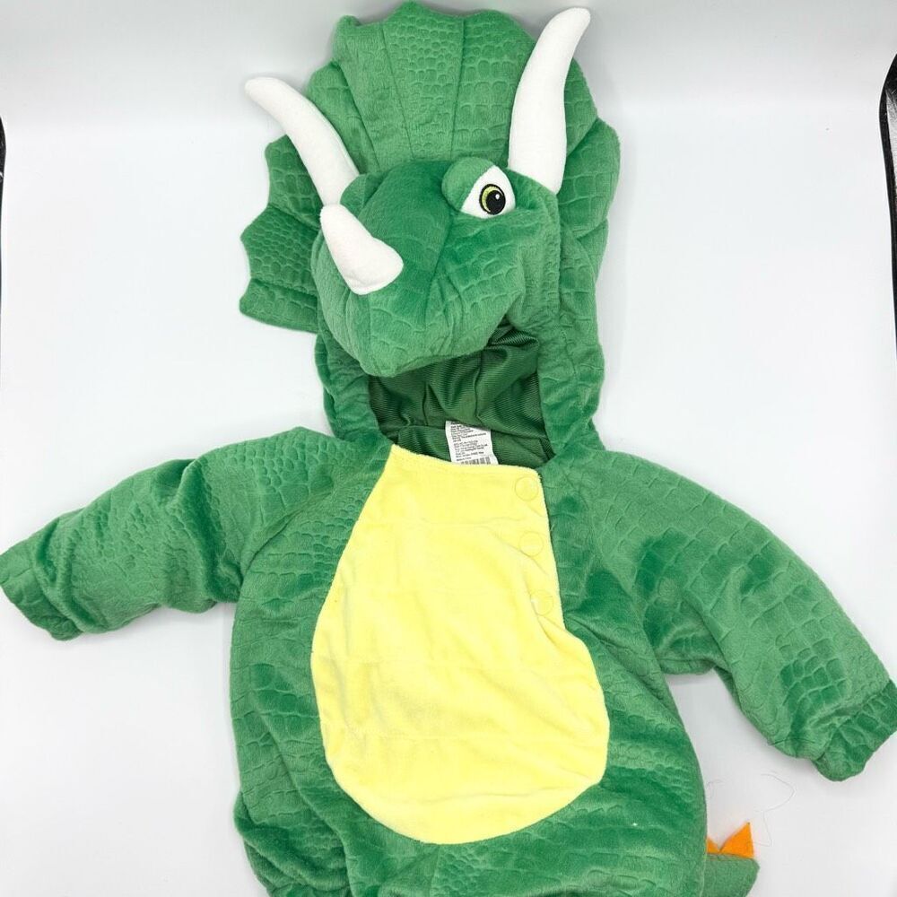 Hyde & EEK Toddler Baby Boys Girls Pullover Triceratops Halloween Costume: 0-6M